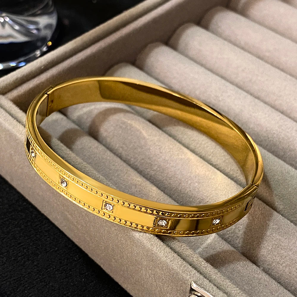Celestial Golden Bangle