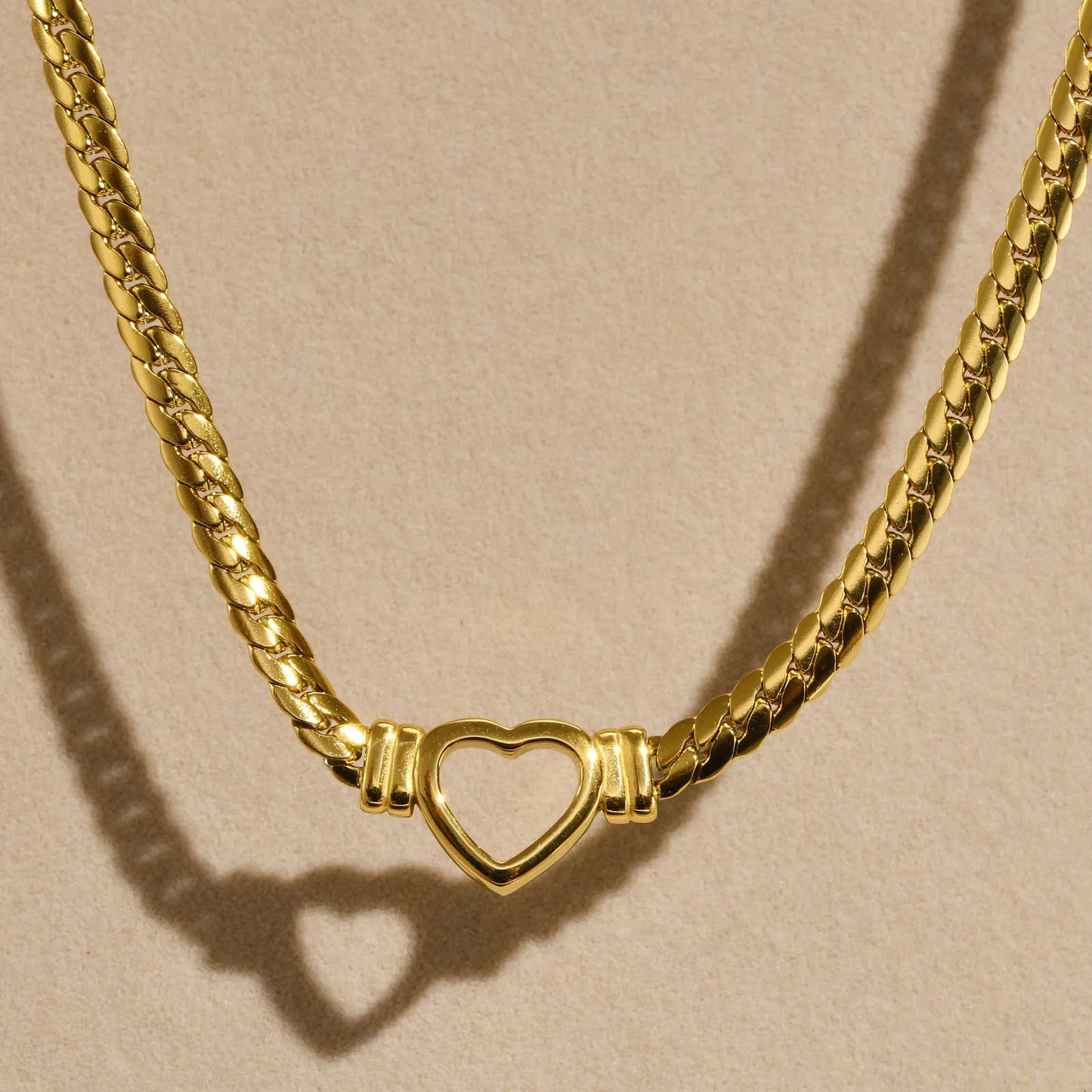 Ciara Open Heart Necklace
