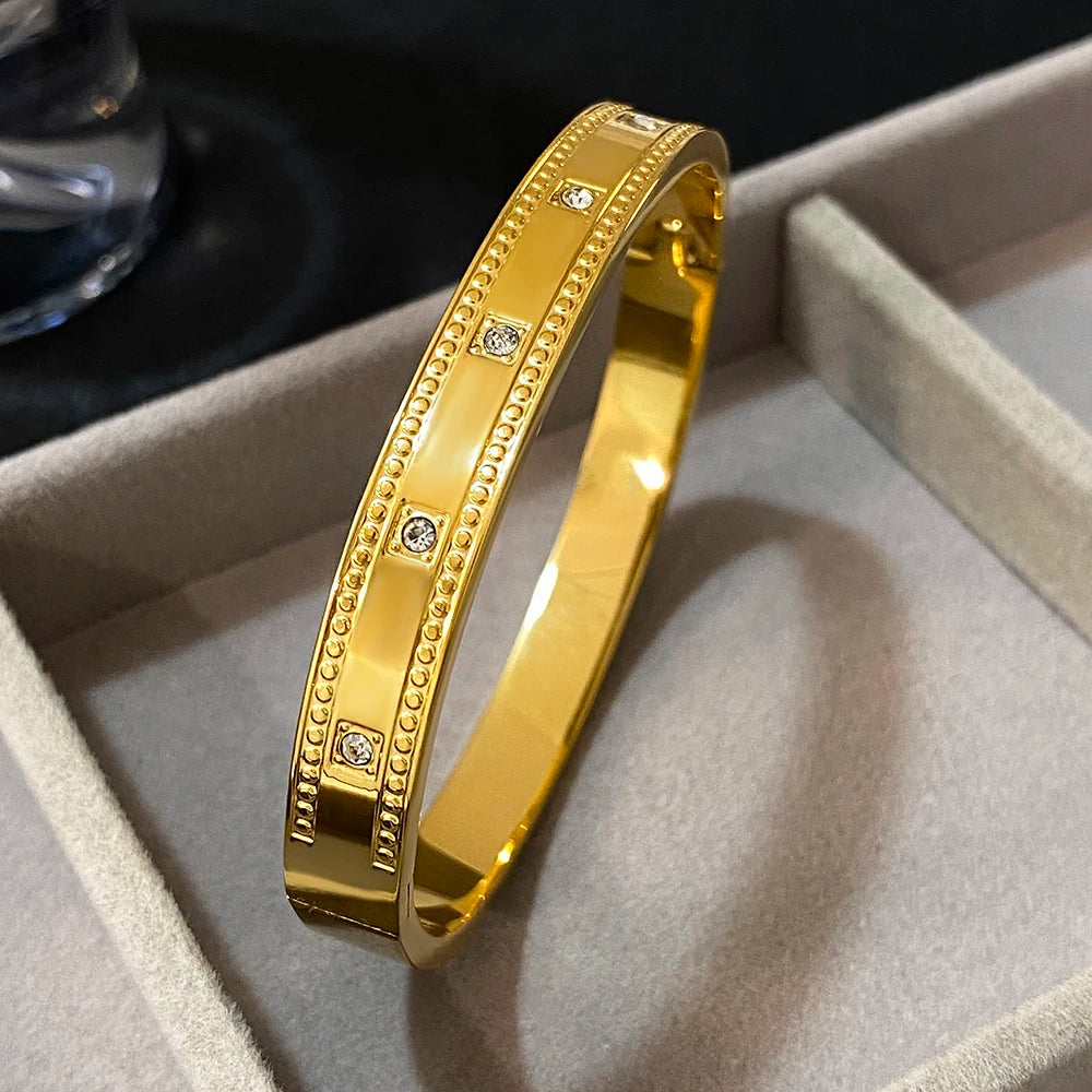 Celestial Golden Bangle