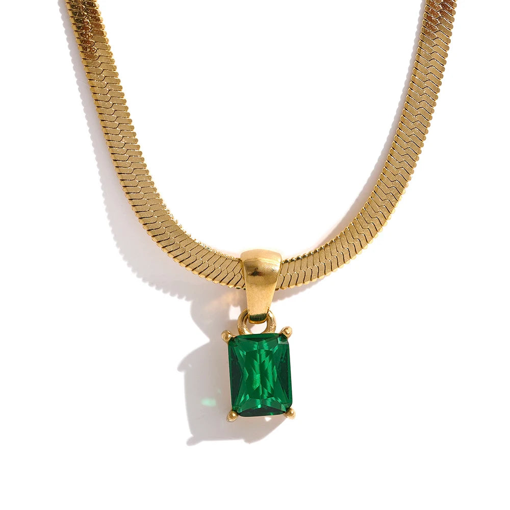 PVD Real Gold-Plated Snake Chan
