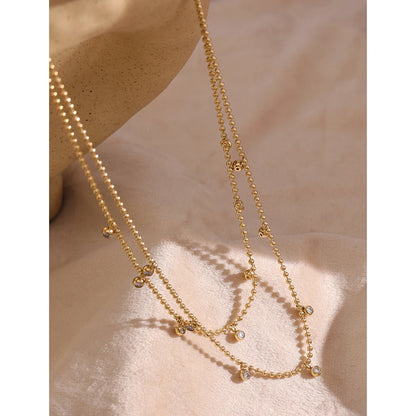 Ghislaine CZ Necklace