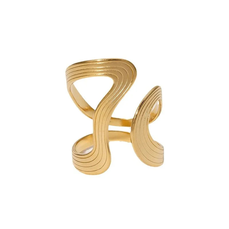 Vacation Exotic Gold Ring 