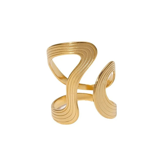 Vacation Exotic Gold Ring 