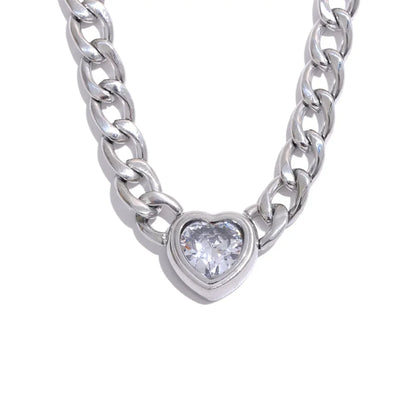 Jessica Heart Necklace
