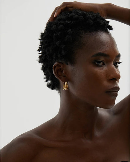 Monaco Hoop Earrings