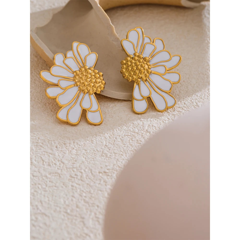 Sunflower Earrings