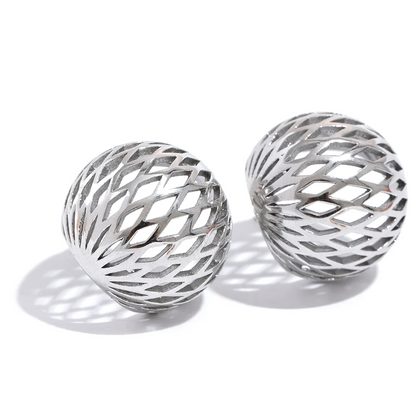 Lillian Hollow Earrings
