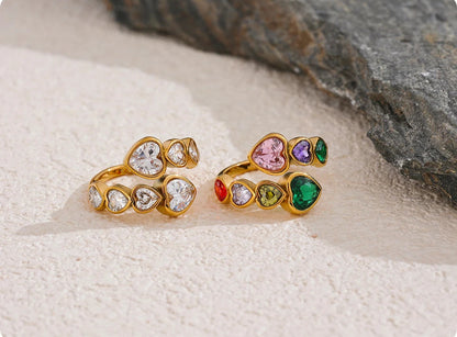 Roselynn Heart Ring