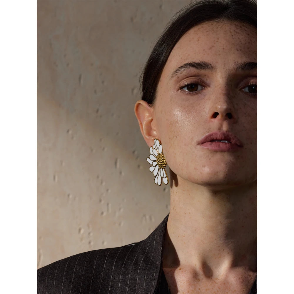Sunflower Earrings