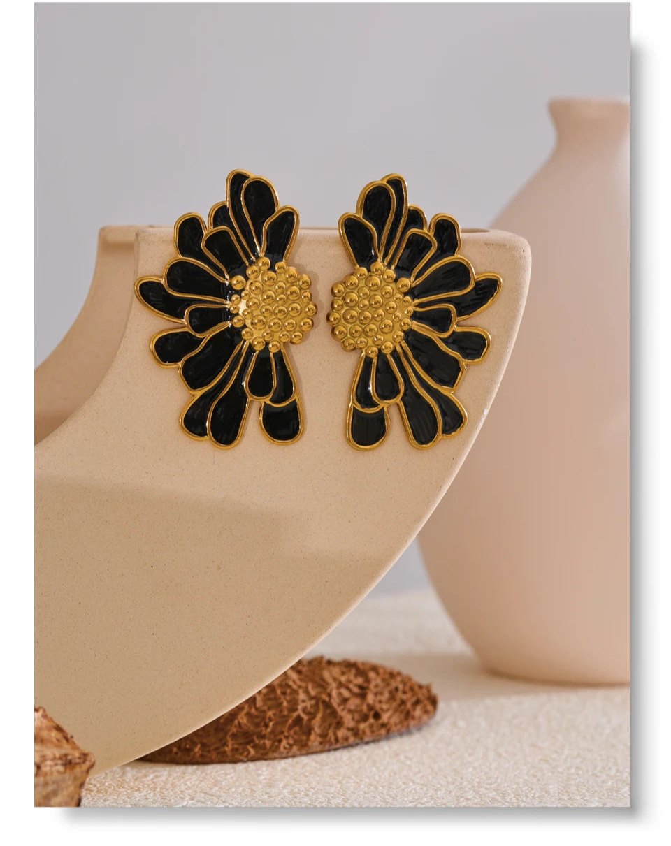 Sunflower Earrings