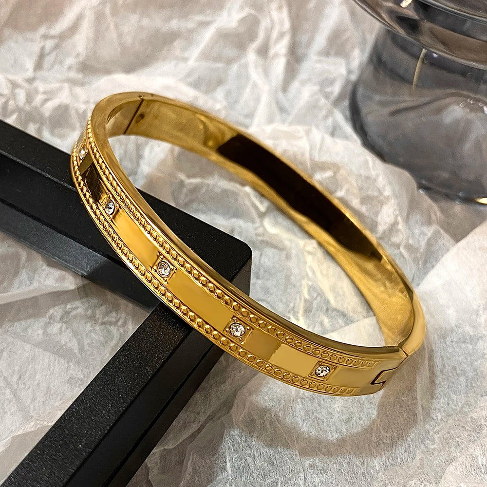 Celestial Golden Bangle
