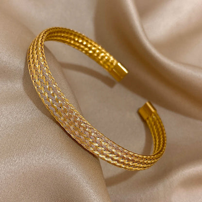Woven Cuff Bangle