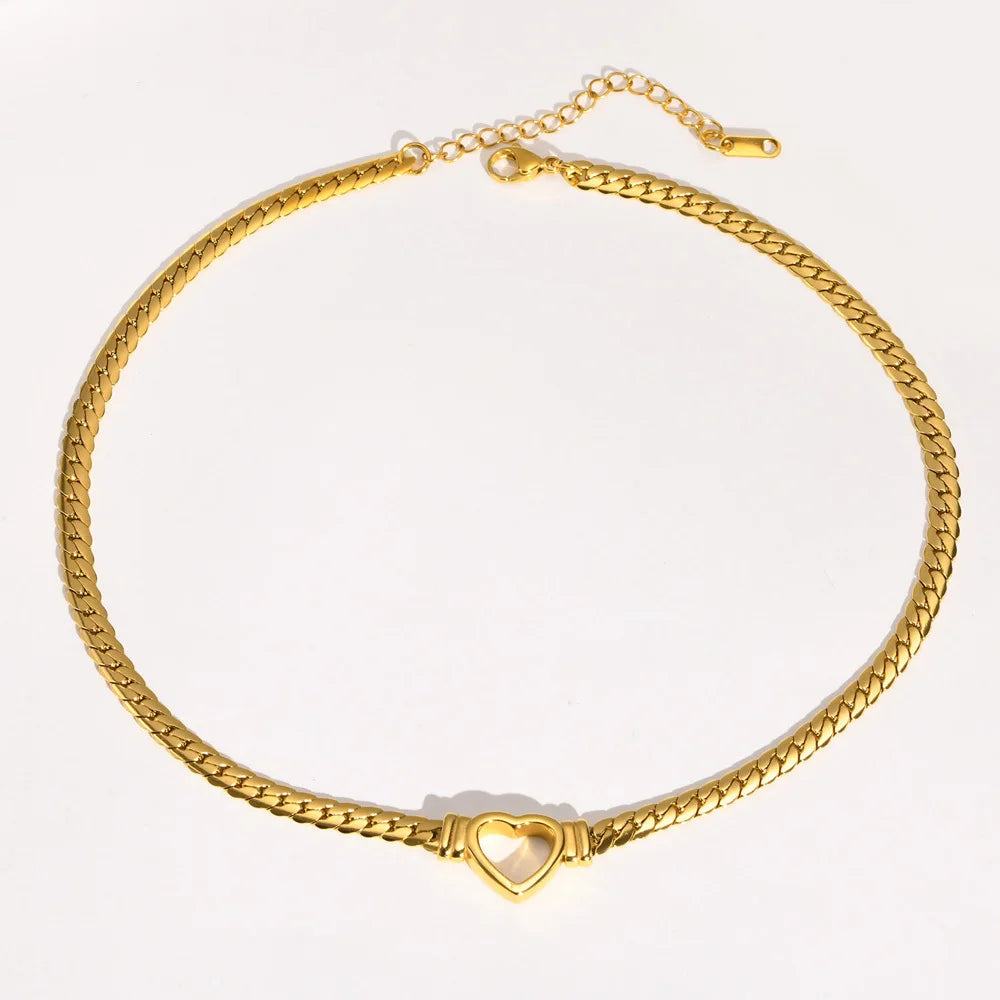 Ciara Open Heart Necklace