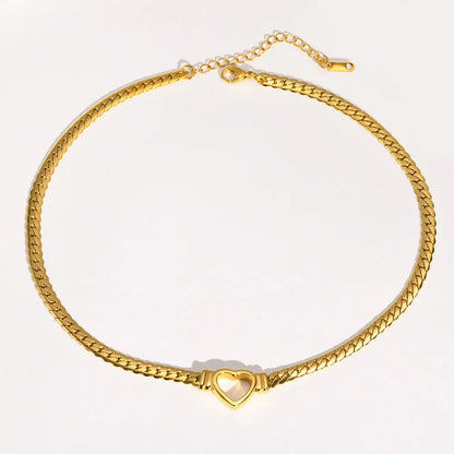Ciara Open Heart Necklace
