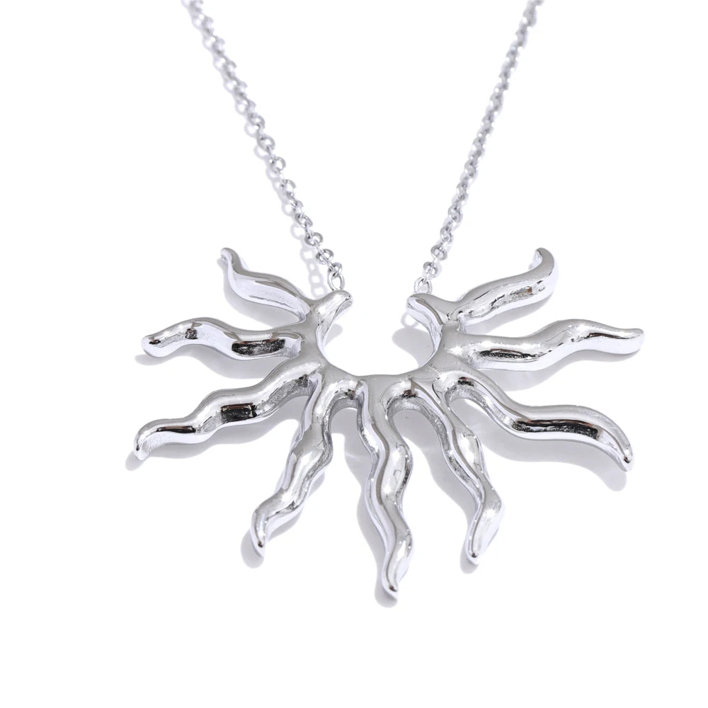Golden Sunburst Necklace
