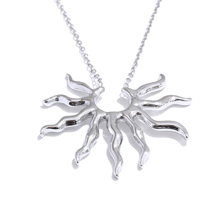 Golden Sunburst Necklace