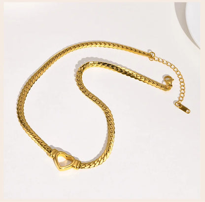 Ciara Open Heart Necklace
