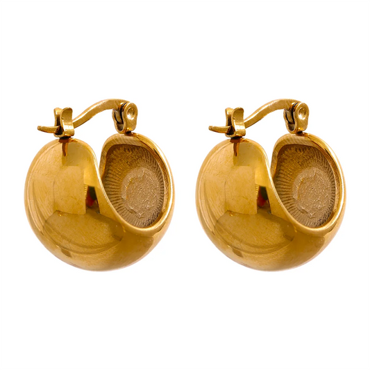 Small Gold Hoop Earrings