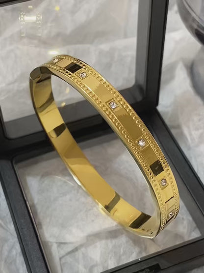 Celestial Golden Bangle